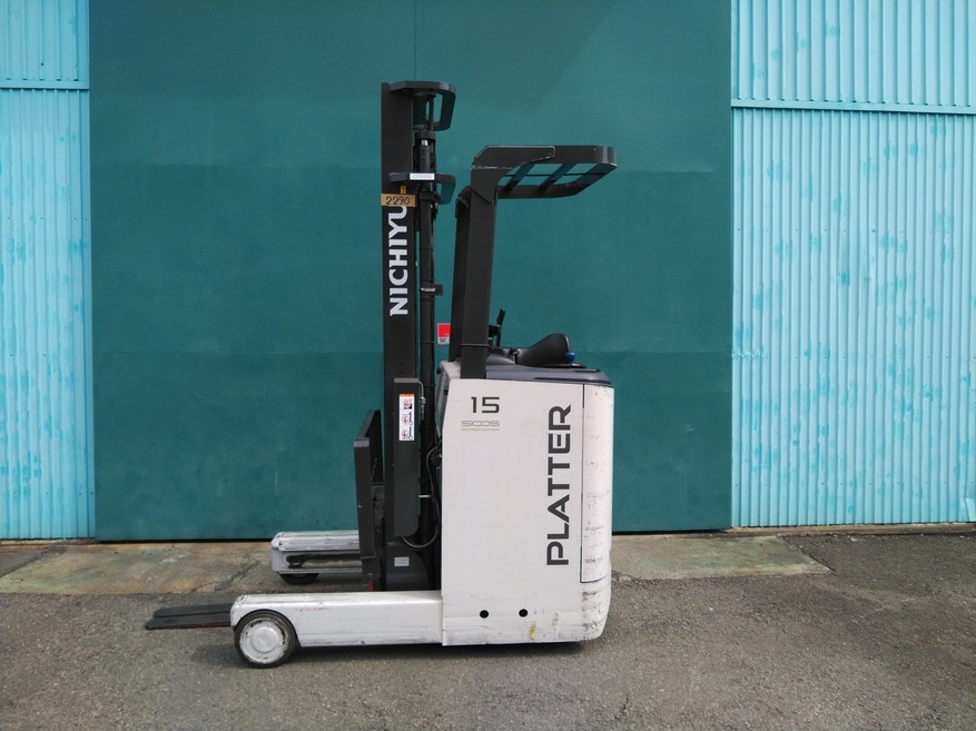 ニチユ 1.5tリーチ式バッテリーフォークリフト