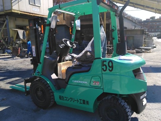 値引きも有るかも三菱フォークリフト1.5トン ガソリン・LPG併用車